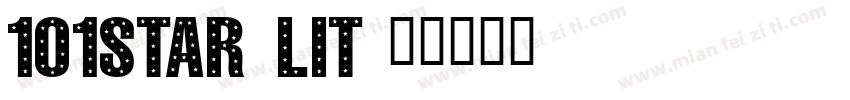 101star lit字体转换